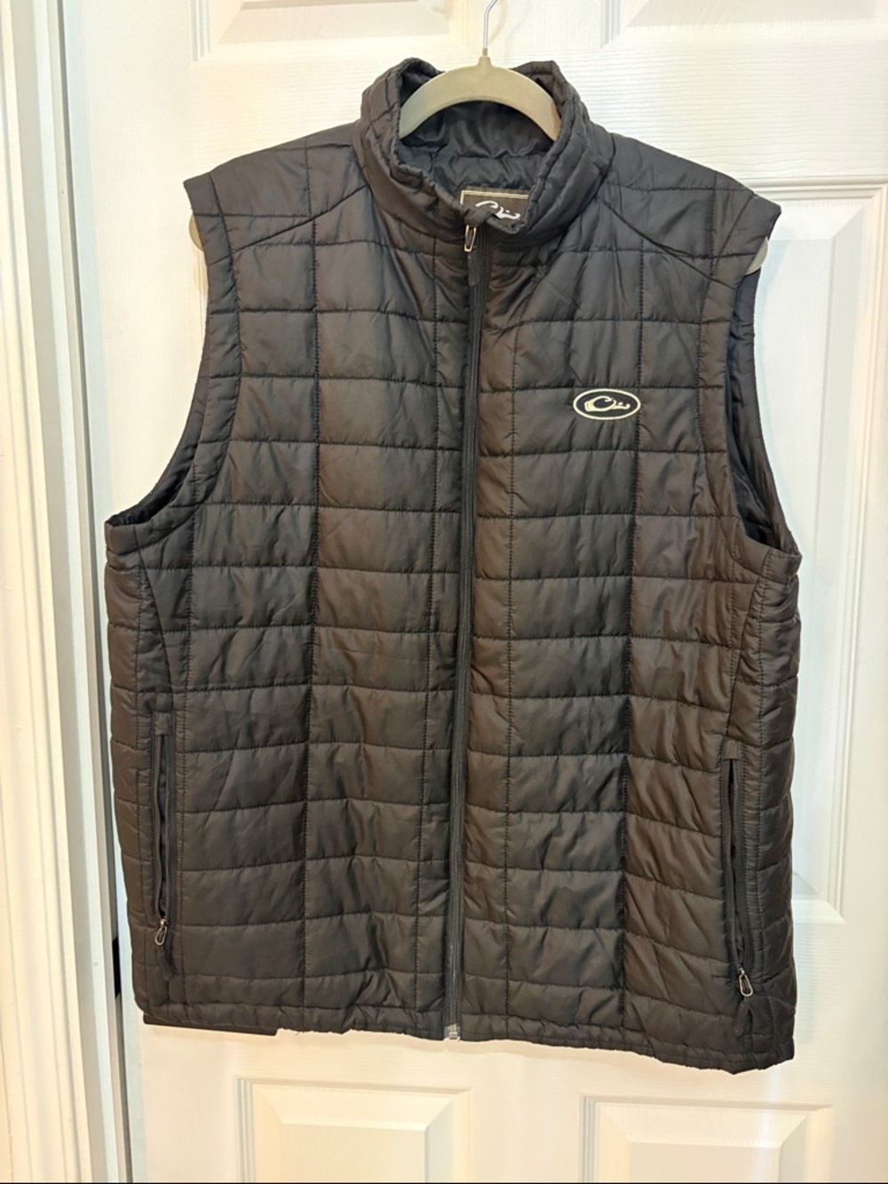 Men’s Drake Quilted Black Vest